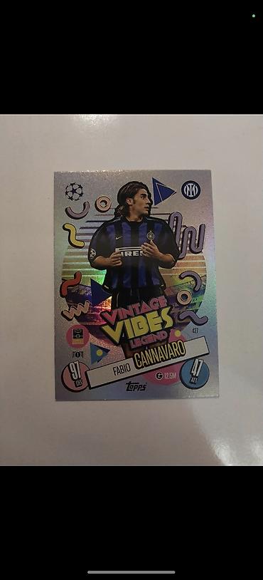 topps: Topps futbol kolleksiya kartı – “Vintage Vibes Legend: Fabio — 1