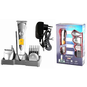 Kemei 580A - Trimmer dəsti 7in1 Yüksək zaryadka saxlama qabiliyyəti