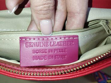 Torbe: Italijanska unikatna kožna torba NOVO Prelepa i otkačena italijanska — 15