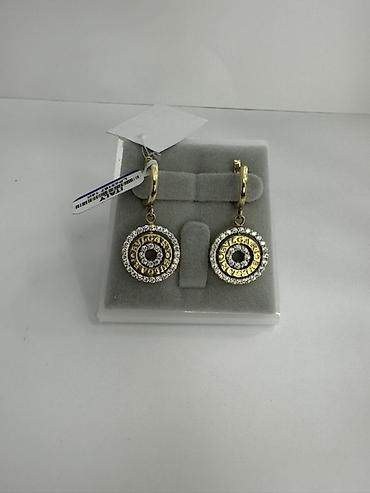 nike tech flecce: Серьги, Проба 585, Циркон, Женские, Новый — 2