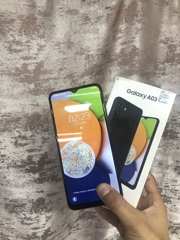 Samsung Galaxy A03, 32 GB, rəng - Qara