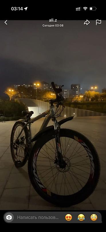 27 5 velosiped: Dağ/şəhər tipli velosiped - 27.5” təkərlər, qalın protektor — şəhər — 1