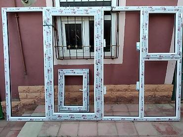 plastic qapi: Pvc plastik qapı və pencereler sərfəli qiymətə yığılması və mantaji — 2