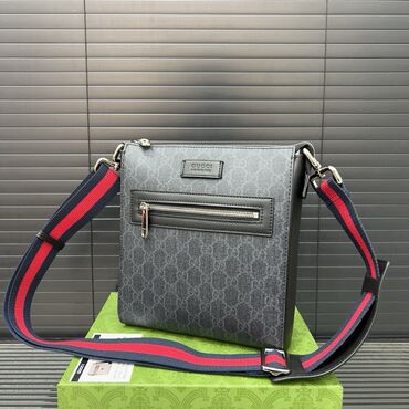 Барсетки: Барсетка, Gucci, Материал: Искусственная кожа, Оригинал, Новый