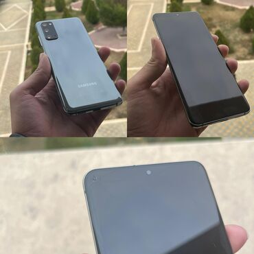 samsung galaxy s20 ultra: Samsung Galaxy S20, 128 GB, rəng - Gümüşü, Barmaq izi, İki sim kartlı, Face ID