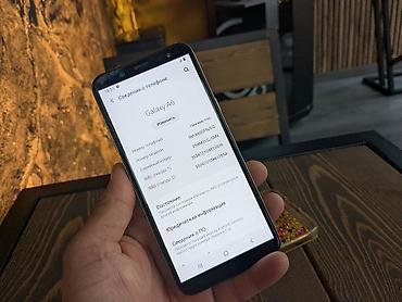 note 3: Samsung Galaxy A6, Б/у, 32 ГБ, цвет - Серебристый, 2 SIM — 3