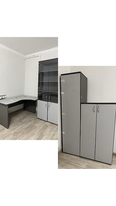 Офис шкафтары: Стол+3 шкафа, Офисный комплект мебели — 1