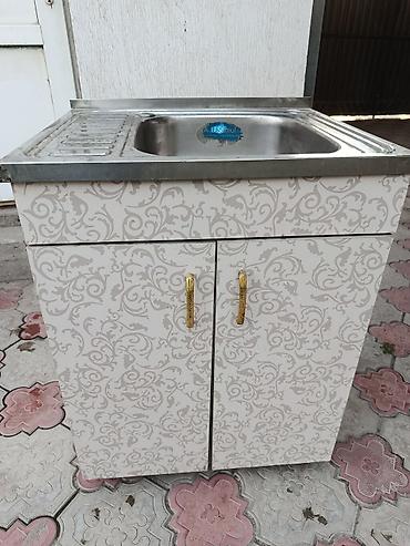 Үй жана бакча: Тумба с кухонной мойкой из нержавеющей стали новый с двумя распашными — 2