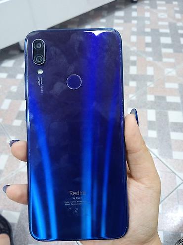 soyuducu bar: Redmi Note 7, 128 GB, rəng - Mavi, Barmaq izi — 2