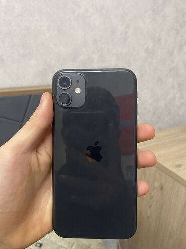 iphone 11 128gb цена бишкек: IPhone 11, Колдонулган, 64 ГБ, Black Titanium, Каптама