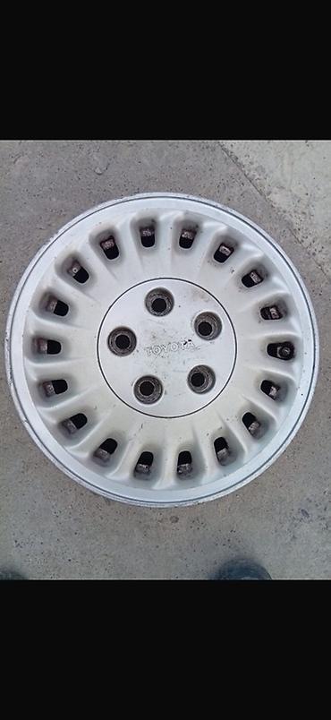 5х100 r16: Продаю 4 титановых диска Toyota Диаметр 39 см. Ширина 16.5см За 4 — 4