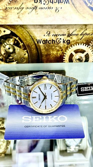 мужское: Классические часы часы, Seiko, Япония, Водонепроницаемые, Мужские, Новый — 10