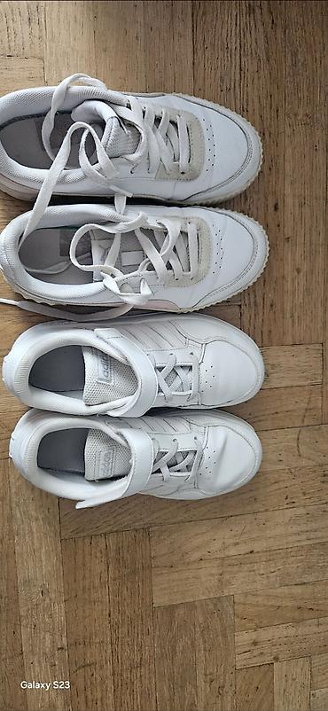 esprit čizme: Dva para koznih patika za devojcicu br.33, Adidas I Puma,odlicno — 1