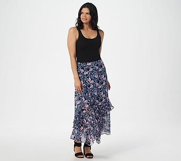 юбочки: Легкая летняя юбочка от Vince Camuto, размер 4, примерно на XS/S — 2