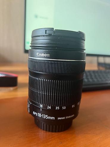 canon 650d: Canon EOS 650D fotoaparat + Canon EF‑S 18–135mm IS obyektiv + iki ədəd — 3