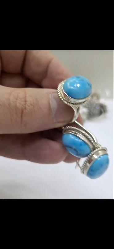 Digər zərgərlik əşyaları: 💥 ENDİRİM! 💥 Təbii daşlarla hazırlanmış gümüş komplektlər 🔹 — 11