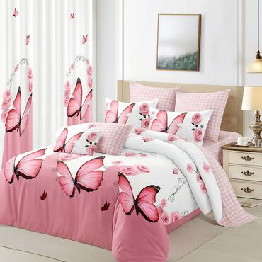 Posteljina: Bračna, Pamuk, bоја - Šareno — 4