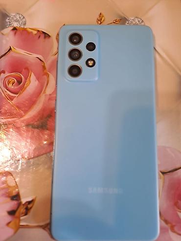 Mobil telefonlar: Samsung Galaxy A52, 128 GB, rəng - Mavi, Barmaq izi — 8
