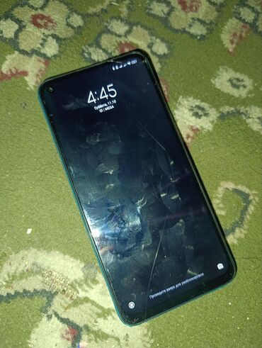 режим нот 4: Redmi, Redmi Note 9, Б/у, 64 ГБ, цвет - Зеленый, 2 SIM