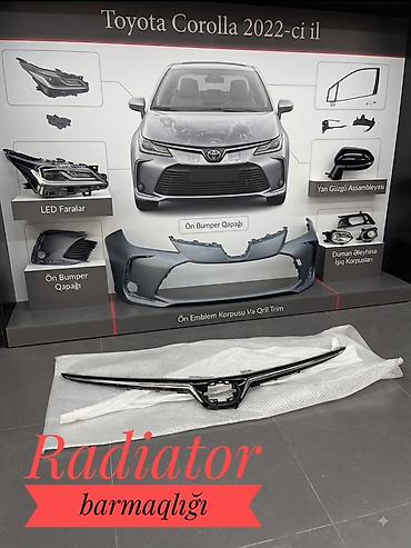 Ehtiyat hissələri: Toyota Corolla, 2022 il — 1