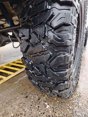 offroad tekerler: Off-road təkər dəsti – 225/75 R16 - Ölçü: 225/75 R16 (şin yanlığında — 3