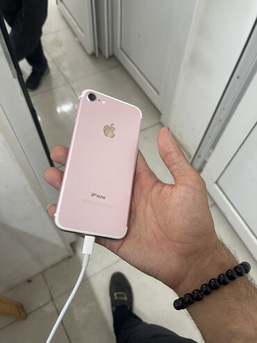 iphone planşet: IPhone 7, 128 ГБ, Rose Gold, Гарантия, Отпечаток пальца, С документами
