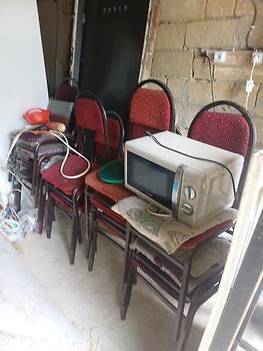 Оборудование для ресторанов, кафе: Kafe/restoran avadanlıqları – paket satılır Tərkib: - Açıq hava üçün — 5