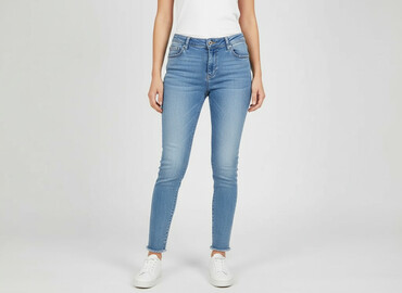 jeansy pumpy: Jeansy damskie, rozmiar L