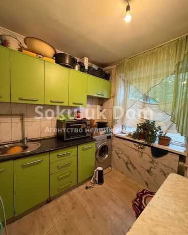 срочная продажа квартир в бишкеке без посредников: 3 бөлмө, 57 кв. м, 1 кабат