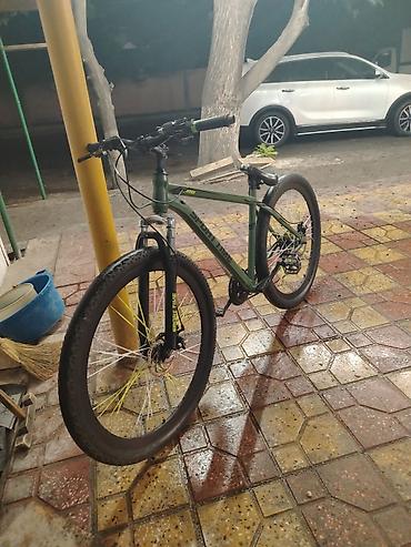 Dağ velosipedləri: Sporttime MTB dağ velosipedi - Çərçivə: Alüminium ərintisi, mat yaşıl — 11