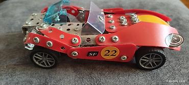Avtomobil modelləri: Hot Wheels yigilmis konstruktor masin modeli. - Metal konstruktordan — 8