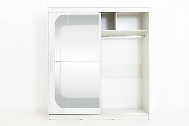 Шифоньеры, шкафы для одежды: Шкаф -купе для одежды 2Д 19 Инфинити, Ясень Анкор светлый, СВ Мебель — 3