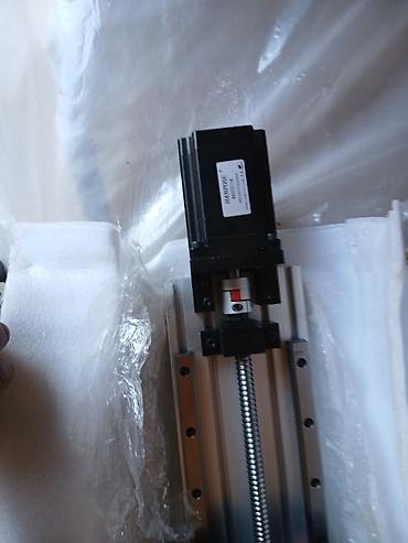lazerli printer: CNC üçün xətti ox modulu – bilyalı vintli, step motorlu - — 2