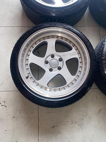 mangels disk: İşlənmiş Disk təkər Mercedes-Benz 215 / 45 / R 18, 5 Boltlu — 3