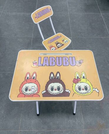 Setovi stolova i stolica: Dečiji set sto + stolica sa motivima crtanih junaka - Praktičan set — 1