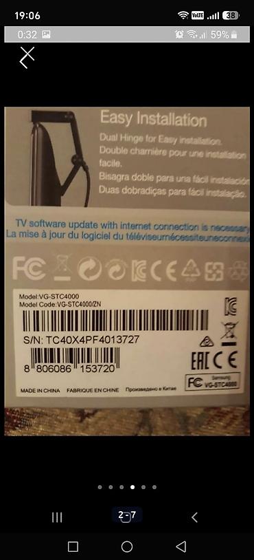 usb vifi: Samsung TV Camera VG-STC4000 Smart TV üçün USB veb‑kamera Model — 5