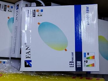 LED панельный светильник FAN HS009, 18W. - Тип: LED Panel Light