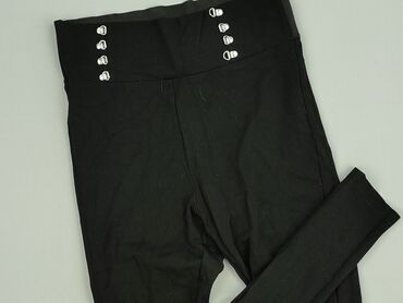 Ubrania damskie: H&M Divided, Legginsy Eleganckie damskie, rozmiar L