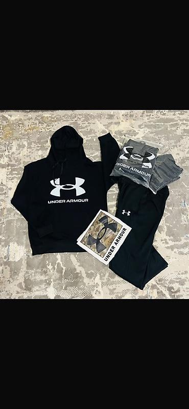 кельме футбольная форма: Спортивный комплект Under Armour - Толстовка с капюшоном и крупным — 1