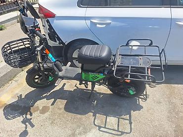 Транспорт: Elektrik yüklü skuter – daşıma üçün gücləndirilmiş model - Güclü — 8