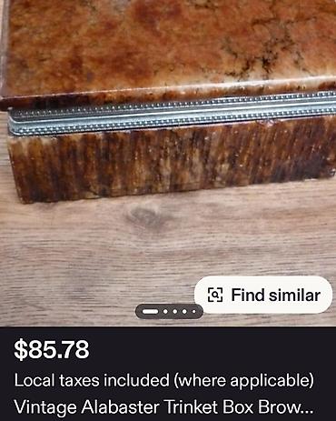 Ostali antikviteti: Satula od alabastera iz 60ih.god. Satula perfektno ocuvana,sve na — 2