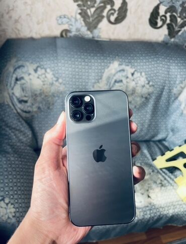 ноутбук айфон: IPhone 12 Pro, 128 ГБ, Графит, Каптама, Куту, 81 %