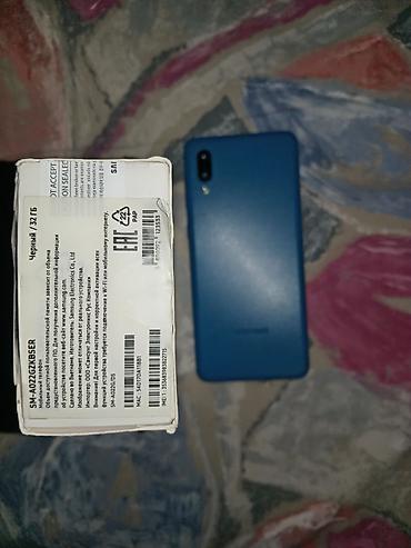 planşet qələmi qiyməti: Samsung Galaxy A02, 32 GB, rəng - Göy, İki sim kartlı — 7