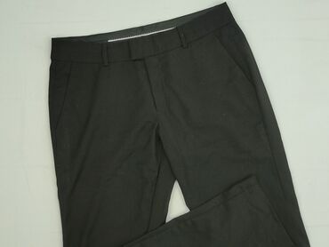 Material trousers for women, size L (EU 40)
