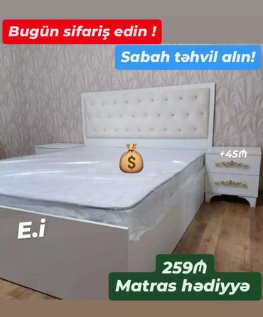Divanlar: Yeni, İkinəfərlik çarpayı, Matras ilə