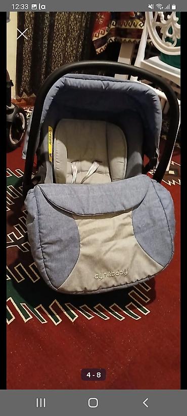 Модульные коляски: Uşaq arabası komplekti – Cynebaby - 3‑ü‑1-də sistem: şassinin — 4