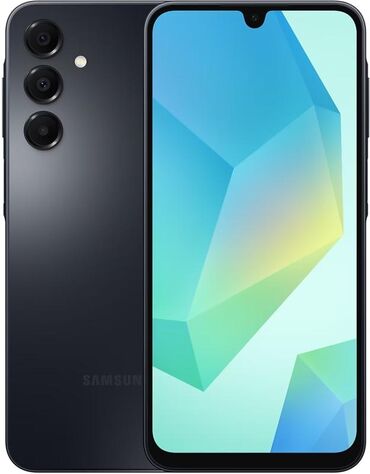 телефон с антенной: Samsung Galaxy A15, Новый, 256 ГБ, цвет - Черный, 2 SIM