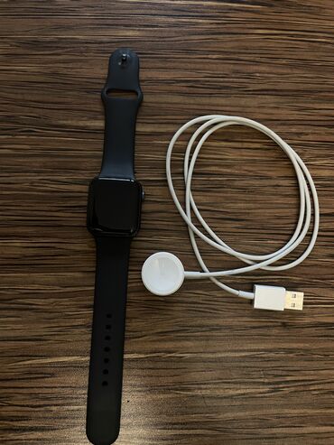 watch saat: İşlənmiş, Smart saat, Apple, Аnti-lost, rəng - Boz