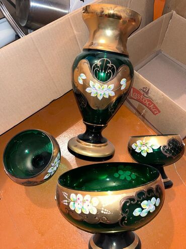 Süfrə ləvazimat dəstləri: Qədəh və sürahi dəstləri – zövqlü süfrələr üçün seçmə kolleksiya 1) — 7