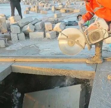 Digər tikinti xidmətləri: Beton kəsmə beton deşmə profsional beton kəsimi beton kəsən deşən